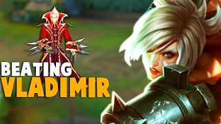 Challenger Riven Against Grandmaster Vladimir in EUW Server [upl. by Delfine]