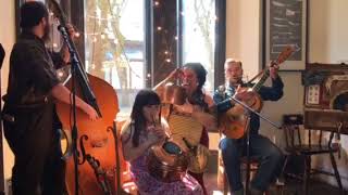 The Vaudevillian playing the Teapot Trumpet with their 1 Fan [upl. by Ytsirc]