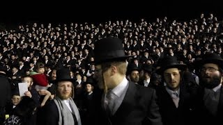 Thousands of Orthodox Jews celebrate Lag BaOmer festival [upl. by Johen378]