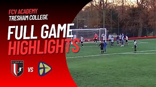 FCV Grace Dieu vs Tresham College [upl. by Acie]