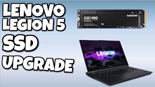 Lenovo Legion 5 NVMe SSD Upgrade  Legion 5 17inch Dutch [upl. by Ysteb]