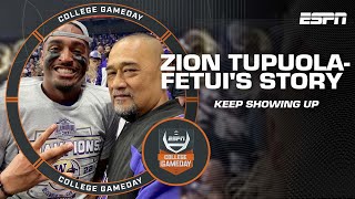 Keep Showing Up Zion TupuolaFetuis Story  College GameDay [upl. by Maltzman288]