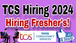 TCS Recruitment 2024  Hiring for Freshers as Accounts amp Finance Officer [upl. by Gnet]