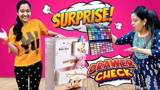 DRAWER CHECK 🗄  Shocking Surprise Check By Mummy 😲  Funny Video  Cute Sisters [upl. by Leasim778]