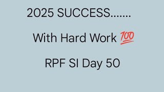 RPF SI amp CONSTABLE DAY 5090  RPF SI prepration Vlog studyvlog vlogs rpf2024 aspirantlife fyp [upl. by Brig]