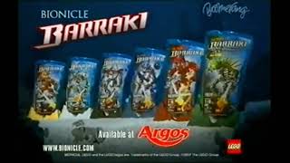 LEGO Bionicle Barraki UK 2007 Commercial [upl. by Ytima589]