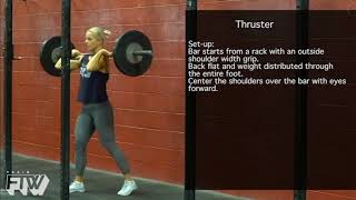 Thruster  Weightlifting [upl. by Rothberg]