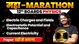 Electrostatics amp Current Electricity Revision in One Shot  CBSE Board 2024  Gaurav sir [upl. by Cheffetz101]