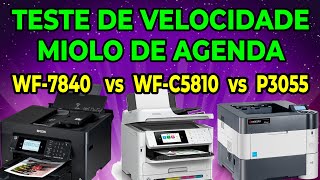 Impressão frente e verso automatico  Teste na WF7840 WFC5810 e Kyocera P3055  Gráfica Rápida [upl. by Ssirk]