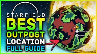 Starfield  BEST Outpost Location Resources Full Guide Walkthrough amp Tips MAJOR Resources In 1 [upl. by Atinrehs]