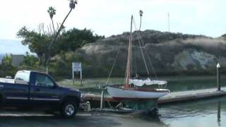 Herreshoff 125 Sailboat Retrieval by South Mountain Yachts 949 8422344 [upl. by Cohn8]