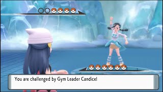 Pokémon Brilliant DiamondShining Pearl  Gym Leader 7 Candice [upl. by Pippas928]