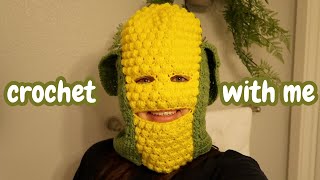 crochet with me corn balaclava [upl. by Stalker23]