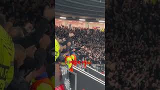 PAOK Fans paok manchesterunited manutd oldtrafford mufc europaleague [upl. by Namyl]