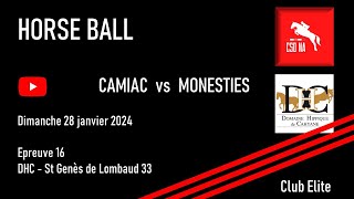 HORSEBALL  Camiac vs Monestiés [upl. by Jacinto385]