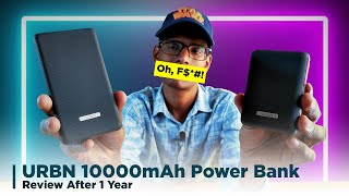 URBN 10000mAh Power Bank Review  After 1 Year  Paisa Barbaad [upl. by Aleakam898]