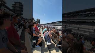 2024 Indy 500 Can Day  Final Practice from Tower Terrace  230mph [upl. by Nylqcaj]