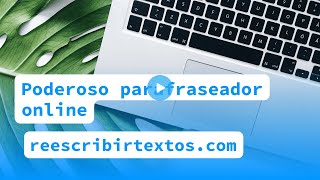 Reseña de ReescribirTextoscom  Lo último en reescritura de textos online en Español [upl. by Fihsak]