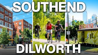 Explore the Walkable Neighborhood of Dilworth Charlotte [upl. by Asenad417]