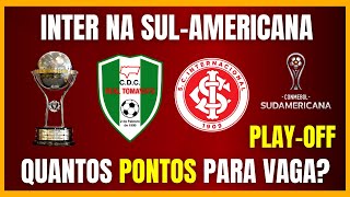 SULAMERICANA  INTER NO PLAYOFF  QUANTOS PONTOS PARA A VAGA [upl. by Kamila120]