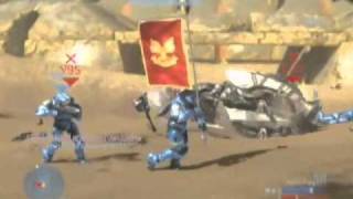 Guiles theme fits allHalo 3 epic flag run [upl. by Epner941]