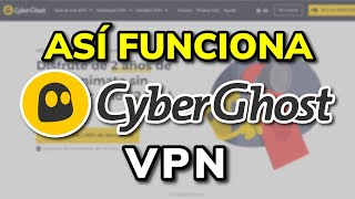 🌎 Cómo Funciona CyberGhost VPN 2024 Review en Español [upl. by Drescher]