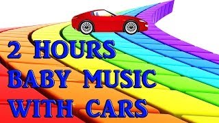 Help your Baby Sleep with Cars 2 Hours ♫ Baby Sleep Music ♫ Disney Pixar Movie Cars [upl. by Marentic147]