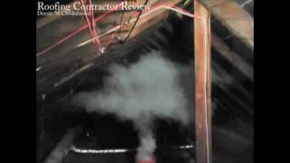 Attic Roof Ventilation  Smoke Test [upl. by Eirrehs511]