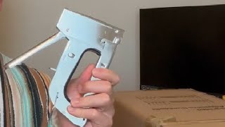 NEU MASTER Staple Gun for Wood All Steel Staple Gun with 4000Pcs Staples Upholstery Staples Gun Re [upl. by Ana]