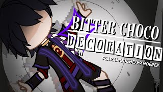 bitter choco decoration  scaramouchewanderer  Genshin Impact [upl. by Arraes798]