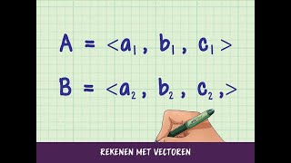 Rekenen met vectoren [upl. by Uamak]