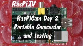 Raspberry Pi Camcorder  RasPiCamcorder [upl. by Latrice]