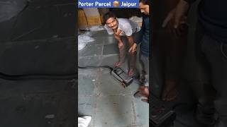 🤬 Porter Me Parcel 📦 Huaa Kharab  Porter Parcel Delivery Jaipur  Aj Ride Vlog [upl. by Sullivan]