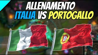 🍓 ALLENAMENTO ITALIA VS PORTOGALLO [upl. by Rotberg]