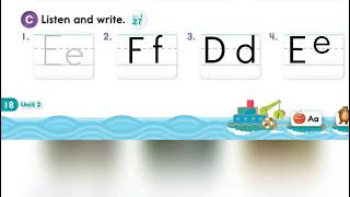 Oxford Phonics World 1  Letters d e f story [upl. by Oram]