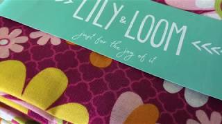 AWQ Lily amp Loom fabric from Craftsycom [upl. by Orbadiah]