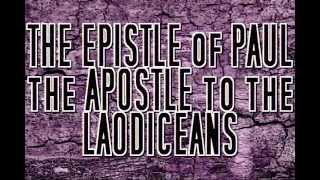 The Epistle of Paul the Apostle to the Laodiceans An Audiobook with captions [upl. by Annola]