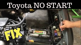 Toyota crank no start FIX [upl. by Tavey]