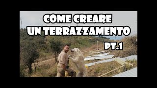 Come Creare un Terrazzamento su un Terreno con Pendenza Parte 1 [upl. by Leena]