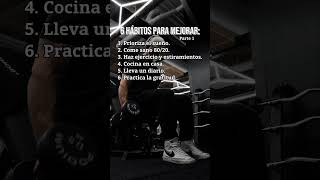 6 hábitos para mejorar parte 1 frases motivacion disciplina desarrollopersonal [upl. by Harac210]