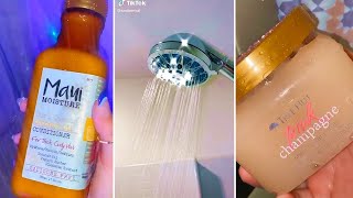 SHOWER HYGIENE ROUTINES TIKTOK COMPILATION 14 🚿  Aesthetic Kawaii [upl. by Sidon323]