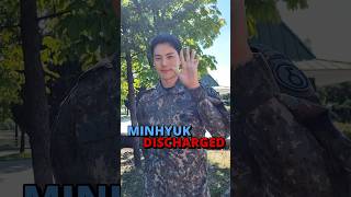 MONSTA X Surprise Minhyuk On His Military Discharge 🫡🎉 shorts [upl. by Sigismond670]