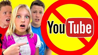 Ninja KIDZ TV QUIT YOUTUBE FOREVER [upl. by Bathsheeb]