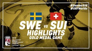 Game Highlights Sweden vs Switzerland May 20 2018  IIHFWorlds 2018 [upl. by Tedder]