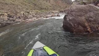 Ducky vs Sunshine Rapid Royal Gorge 350cfs [upl. by Carlyn399]