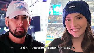 Eminem to become a grandad after his daughter Hailie Jade Scott announces pregnancy [upl. by Aifos11]