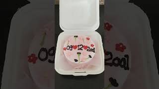 Spiceal bento cake design shortvideo trendingsong [upl. by Ahsinut]