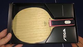 Unboxing the Stiga Carbonado 45 table tennis blade [upl. by Cammy]