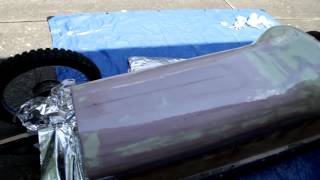 Cyclekart fiberglassing [upl. by Aurora]