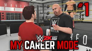 WWE 2K16 My Career Mode  Ep 1  quotWELCOME BACKquot WWE MyCareer PS4XBOX ONENEXT GEN Part 1 [upl. by Morna]